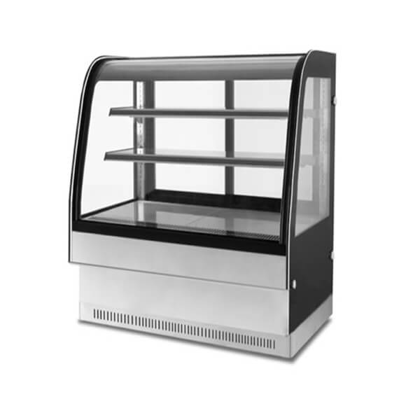Vitrina Refrigerada de Cristal Curvo Migsa GN-900C2