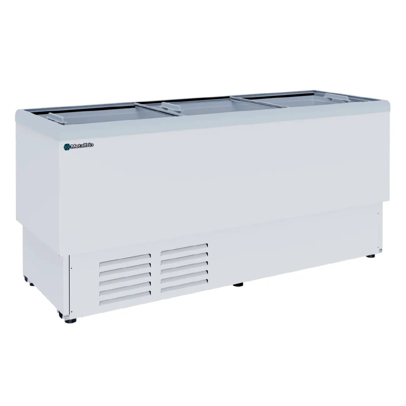 Congelador Horizontal de Puertas Corredizas Cristal Plano Metalfrio CHV15